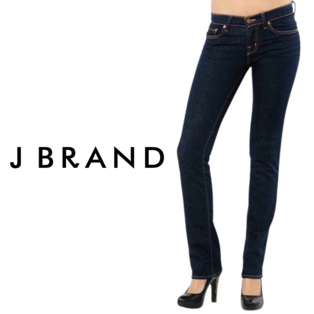J Brand Cigarette Leg Dark Wash Jeans Ink 3914 - Size 28